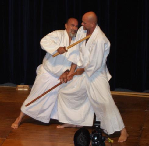 Araki-ryū demonstration, 2004. Photograph by Mark Raugas.